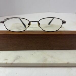 Nikon Titanium NT6006 Eyeglasses Frames Mens Womens Oval 51 19‎ 145 Gunmetal